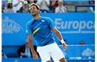 EASTBOURNE, ENGLAND - JUNE 21:  Feliciano Lopez of Spain celebrates winning the Men's Final between Richard Gasquet of France and Feliciano Lopez of Spain at the Aegon International at Devonshire Park on June 21, 2014 in Eastbourne, England.  (Photo by Ben Hoskins/Getty Images)